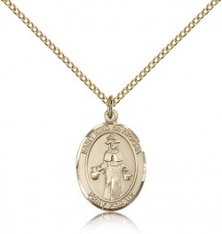 St. Nino De Atocha Medal, Gold Filled, Medium [BL2971]
