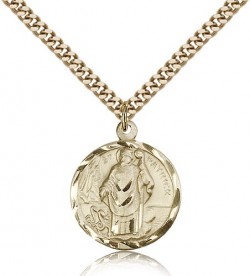 St. Patrick Medal, Gold Filled [BL6305]