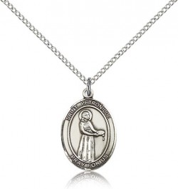 St. Petronille Medal, Sterling Silver, Medium [BL3076]