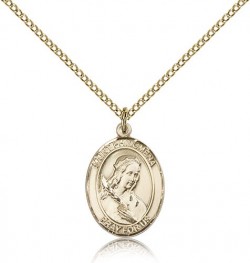 St. Philomena Medal, Gold Filled, Medium [BL3100]