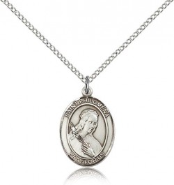 St. Philomena Medal, Sterling Silver, Medium [BL3103]