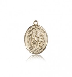 St. Polycarp of Smyrna Medal, 14 Karat Gold, Medium [BL3133]