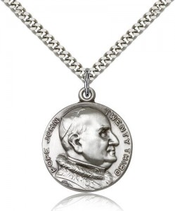 St. Pope John Xxii Medal, Sterling Silver [BL5117]