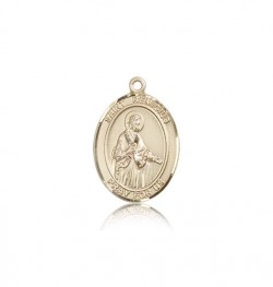 St. Remigius of Reims Medal, 14 Karat Gold, Medium [BL3214]