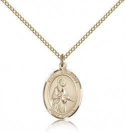 St. Remigius of Reims Medal, Gold Filled, Medium [BL3217]