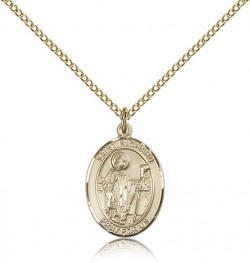 St. Richard Medal, Gold Filled, Medium [BL3235]