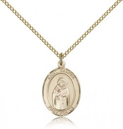 St. Samuel Medal, Gold Filled, Medium [BL3325]