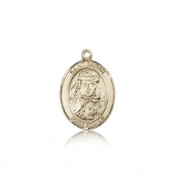 St. Sarah Medal, 14 Karat Gold, Medium [BL3331]