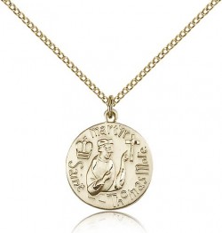 St. Thomas More Medal, Gold Filled [BL5060]
