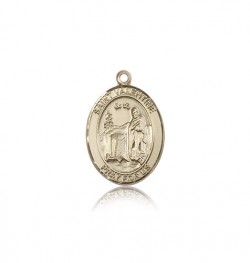 St. Valentine of Rome Medal, 14 Karat Gold, Medium [BL3842]