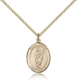 St. Victor of Marseilles Medal, Gold Filled, Medium [BL3863]
