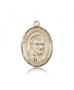 St. Vincent De Paul Medal, 14 Karat Gold, Large [BL3877]