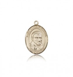 St. Vincent De Paul Medal, 14 Karat Gold, Medium [BL3878]