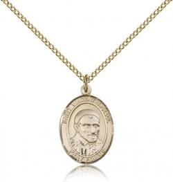 St. Vincent De Paul Medal, Gold Filled, Medium [BL3881]