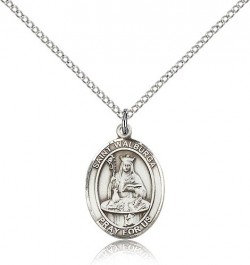 St. Walburga Medal, Sterling Silver, Medium [BL3911]