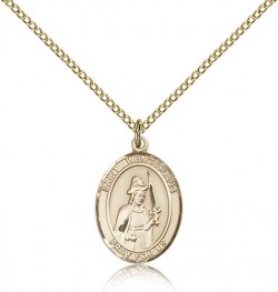 St. Wenceslaus Medal, Gold Filled, Medium [BL3926]