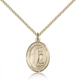 St. Zoe of Rome Medal, Gold Filled, Medium [BL3971]