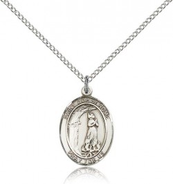 St. Zoe of Rome Medal, Sterling Silver, Medium [BL3974]