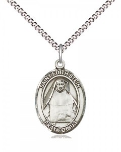 Women's Pewter Oval St. Edith Stein Medal [BLPW530]