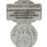 St. Joseph Motorist's Prayer Visor Clip - Silver-tone