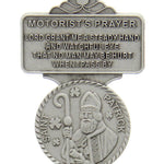 St. Patrick Motorist's Prayer Visor Clip - Silver-tone