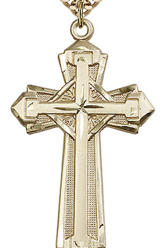 Cross Pendant, Gold Filled