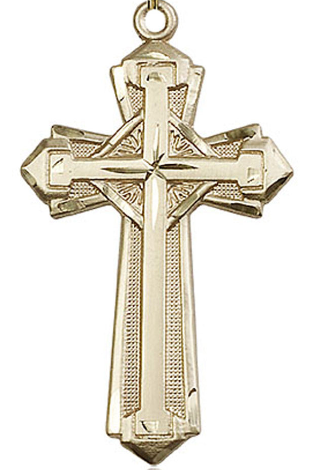 Cross Pendant, Gold Filled - No Chain