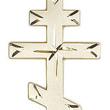 Saint Andrew's Cross Pendant, Gold Filled