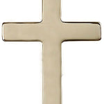 Cross Pendant, Gold Filled - No Chain