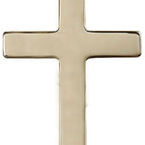 Cross Pendant, Gold Filled - No Chain
