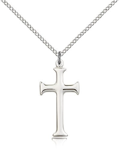 Cross Pendant, Sterling Silver