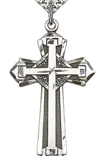 Cross Pendant, Sterling Silver