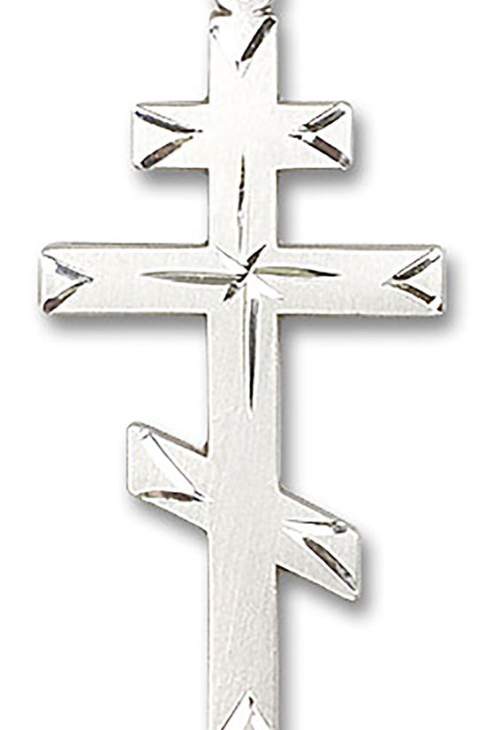 Cross Pendant, Sterling Silver - No Chain