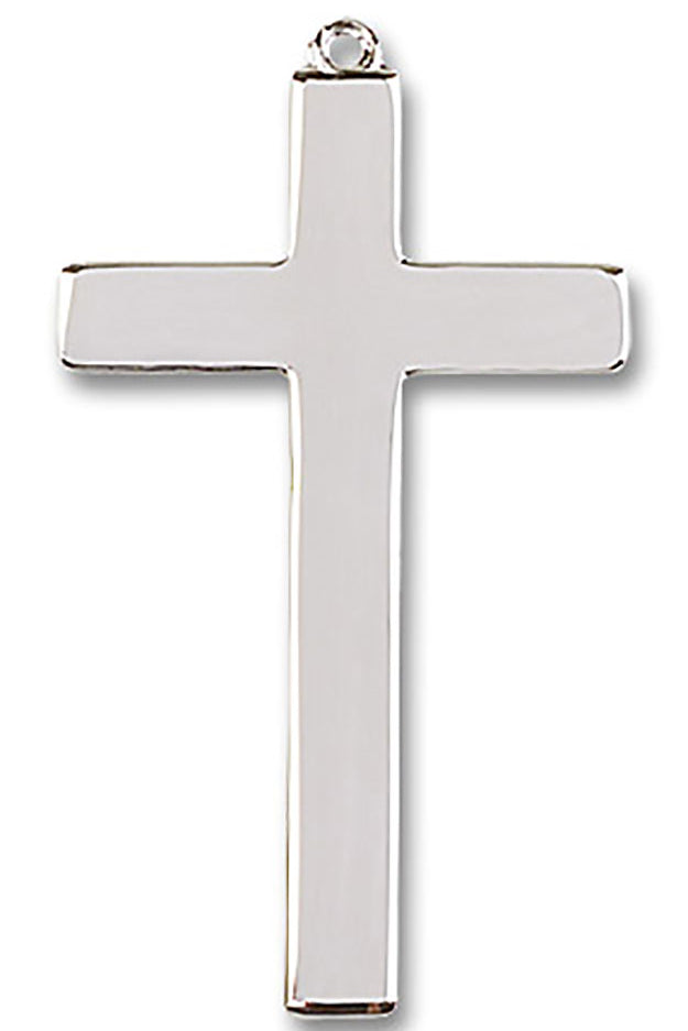 Cross Pendant, Sterling Silver - No Chain