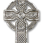 Cross Pendant, Sterling Silver - No Chain
