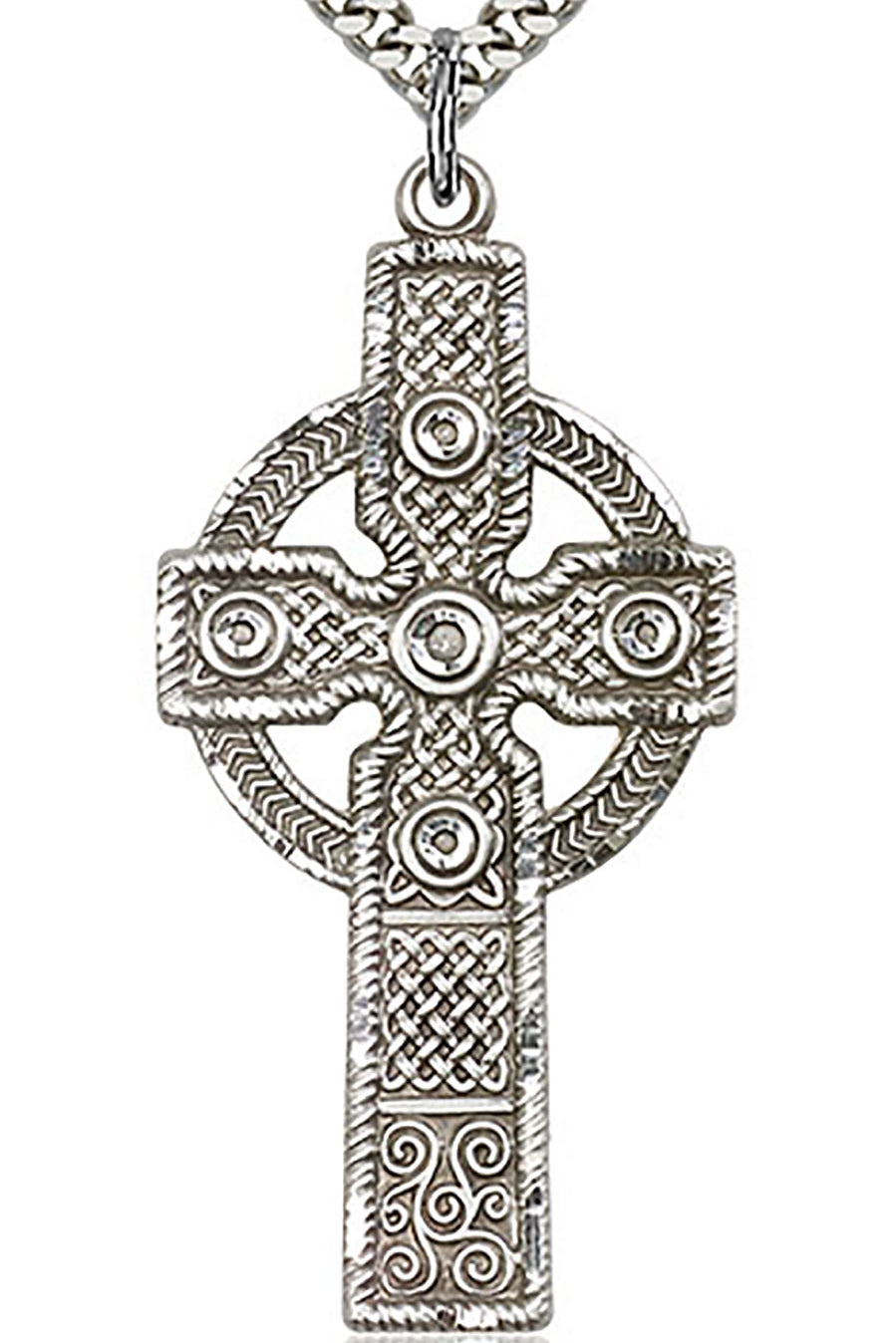 Cross Pendant, Sterling Silver