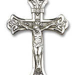Crucifix Pendant, Sterling Silver - No Chain