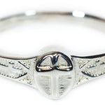 First Communion Sterling Silver Cross Ring - Sterling Silver