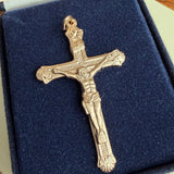 Crucifix Pendant, Gold Filled
