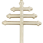 Marionite Cross Pendant, Gold Filled - No Chain