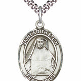 Men's Pewter Oval St. Edith Stein Medal