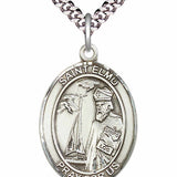 Men's Pewter Oval St. Elmo Medal