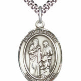 Men's Pewter Oval St. Joachim Medal