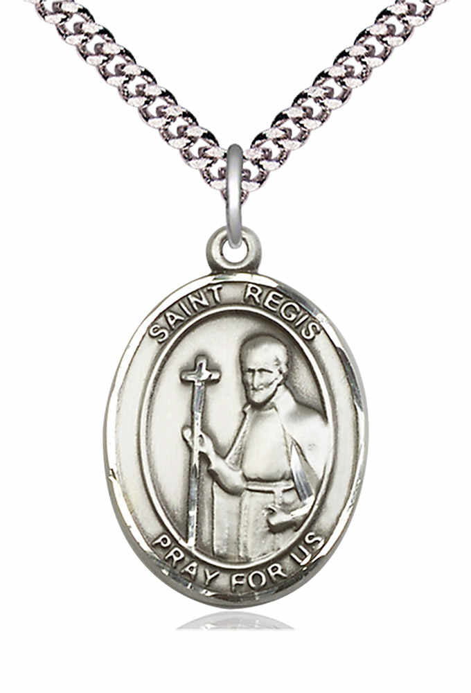 Men's Pewter Oval St. Regis Medal