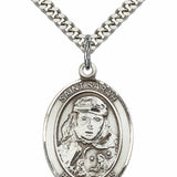 Men's Pewter Oval St. Sarah Medal