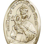 Our Lady of Mount Carmel Medal, Gold Filled - No Chain