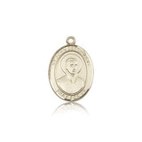 St. John Berchmans Medal, 14 Karat Gold, Medium - 14 KT Yellow Gold