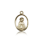 Madonna Medal, 14 Karat Gold - 14 KT Yellow Gold