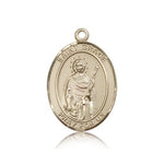 St. Grace Medal, 14 Karat Gold, Large - 14 KT Yellow Gold
