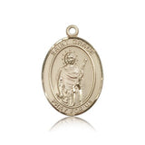 St. Grace Medal, 14 Karat Gold, Large - 14 KT Yellow Gold